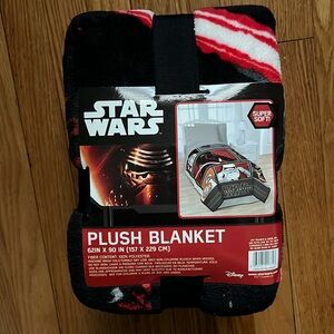 Star wars plush blanket